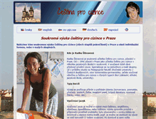 Tablet Screenshot of czech-for-foreigners-in-prague.com
